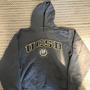 College sweatshirt